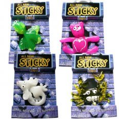 Sticky Monsters 6 - 12 cm.