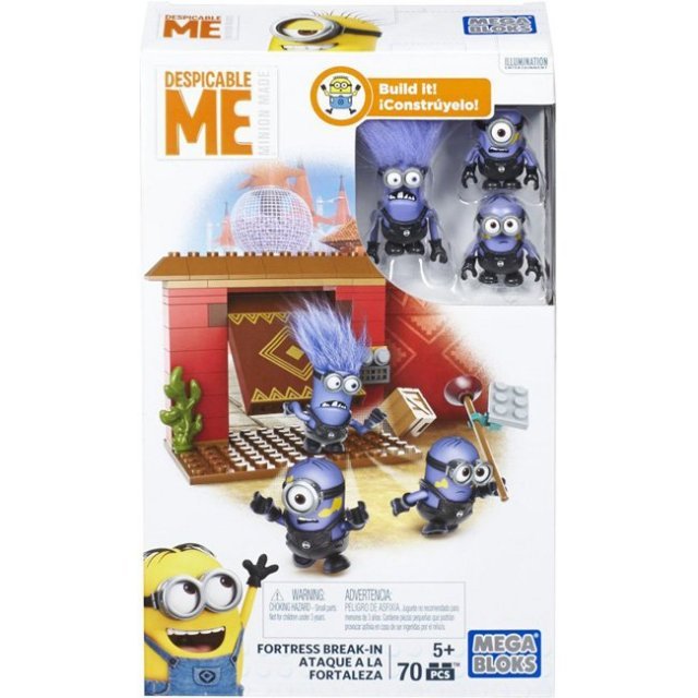 Minions Bouwdoos 70-dlg FORTRESS BREAK-IN