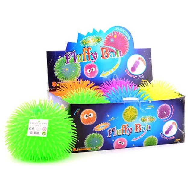 Fluffy Stekel Bal 20-22 cm.