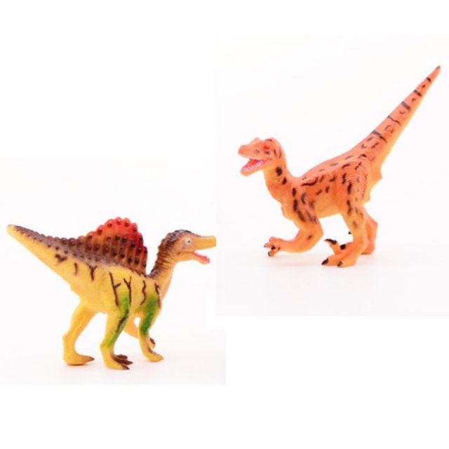 Dinosaurus 17 cm 6 ass, 14 à 17 cm groot uit kunststof in de kleur ass.. Geschikt vanaf 3+.