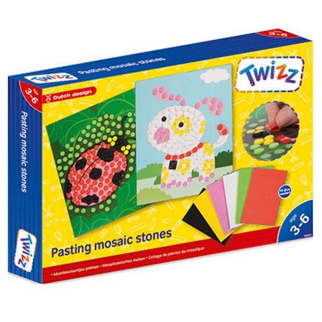 Mozaieksteentjes Plakken