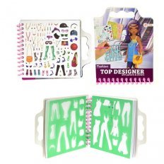 Schetsboek Fashion Shopping met Stickers