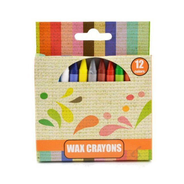 Waskrijtjes - Wasco's 12-delig Unisex , 9 cm groot uit wasco in de kleur ass.. Geschikt vanaf 3+.