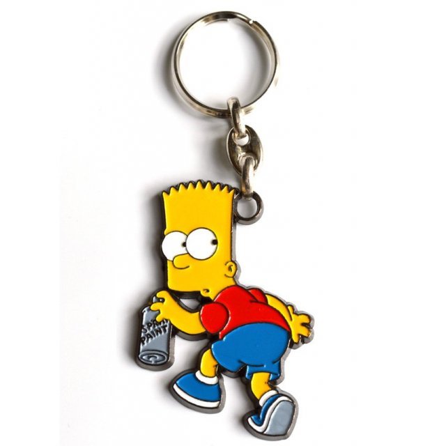 Sleutelhanger Bart Spraying Paint - The Simpsons