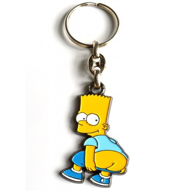 Sleutelhanger Bart in Blue Shirt - The Simpsons