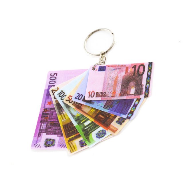 Sleutelhanger Eurobiljetten