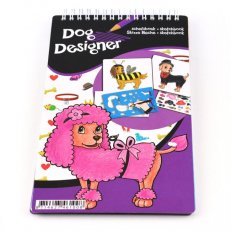 Schets & Stickerboek DOG DESIGNER
