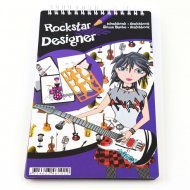 Schets & Stickerboek ROCKSTAR DESIGNER