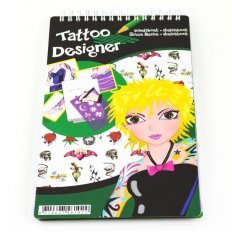 Schets & Stickerboek TATTOO DESIGNER