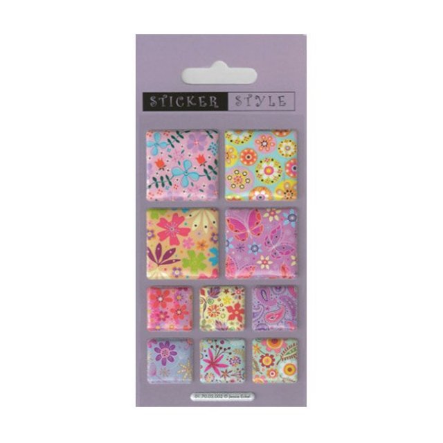 Scrapbooking - Card Making 3D Stickers FLOWER PANELS