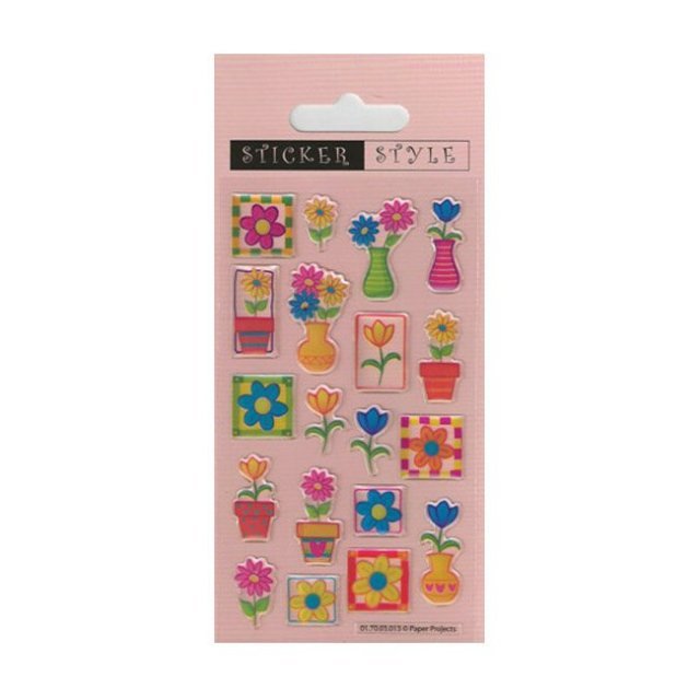 Scrapbooking - Card Making 3D Stickers PRETTY PETALS