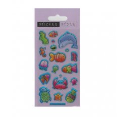 Scrapbooking - Card Making 3D Stickers SEA CREATURES