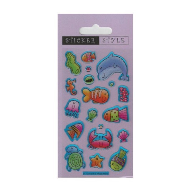 Scrapbooking - Card Making 3D Stickers SEA CREATURES