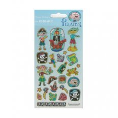 Scrapbooking - Card Making 3D Stickers PIRATES