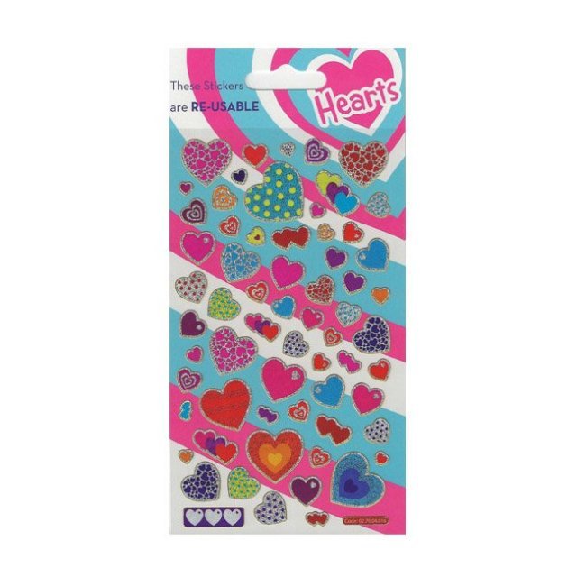 Scrapbooking - Card Making 3D Stickers HAPPY HEARTS