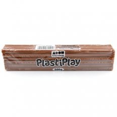 Boetseerklei PlastiPlay 500 gr. BRUIN