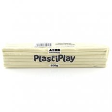 Boetseerklei PlastiPlay 500 gr. WIT