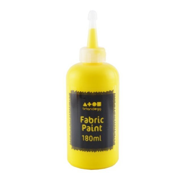 Textielverf 180 ml. Geel