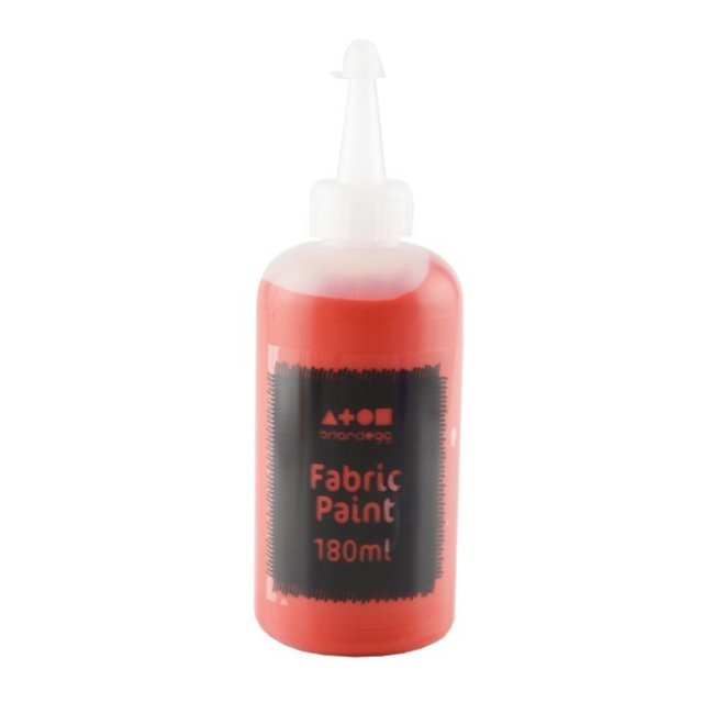 Textielverf 180 ml. Rood