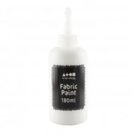 Textielverf 180 ml. Wit