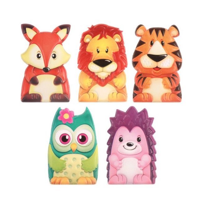 Vingerpopjes Dieren 5 ass.
