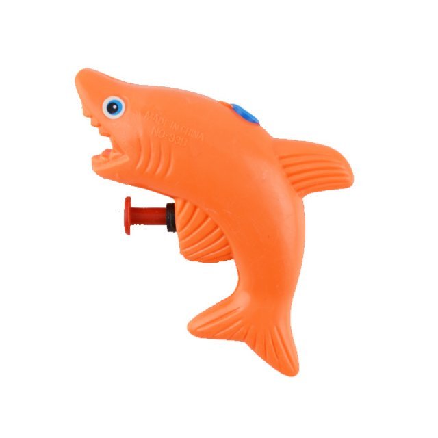Waterpistool Zeedieren , 9 cm groot uit kunststof in de kleur ass.. Geschikt vanaf 3+.