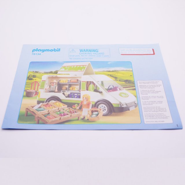 Playmobil 30822345 Handleiding - Set 70134 - Manual ,  groot uit papier in de kleur /. Geschikt vanaf 3+.