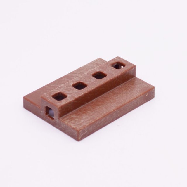Playmobil 30228790 Sokkel Bruin - 4xSystem-X - Stand Brown ,  groot uit kunststof in de kleur bruin. Geschikt vanaf 3+.