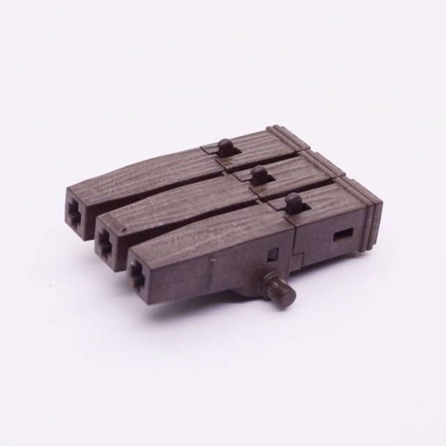 Playmobil 30661322 Kruisboog Kanon 3-Voud - Ballista Cannon 3-Pack ,  groot uit kunststof in de kleur d.bruin. Geschikt vanaf 3+.