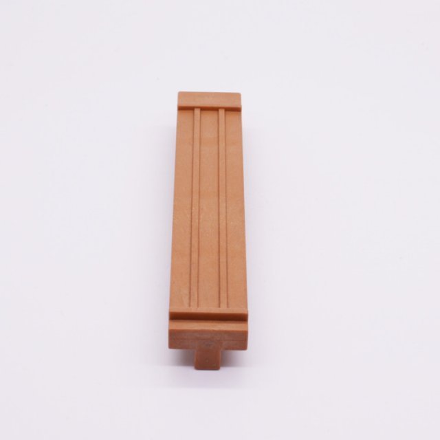 Playmobil 30039910 Verbinding Muur T Vorm - L BR - Wall Connector T Junction ,  groot uit kunststof in de kleur l.bruin. Geschikt vanaf 3+.