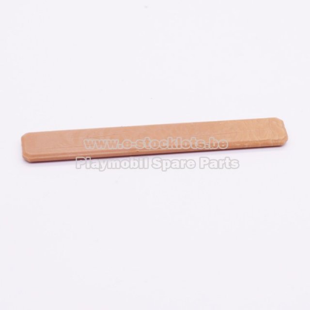 Playmobil 3045094x Balk Vergrendeling Poort - Bar Lock Doors ,  groot uit kunststof in de kleur l.bruin. Geschikt vanaf 3+.
