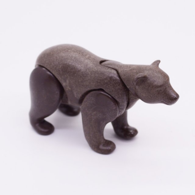 Playmobil 30657950 Bruine Beer Volwassen - Brown Bear Adult ,  groot uit kunststof in de kleur bruin. Geschikt vanaf 3+.