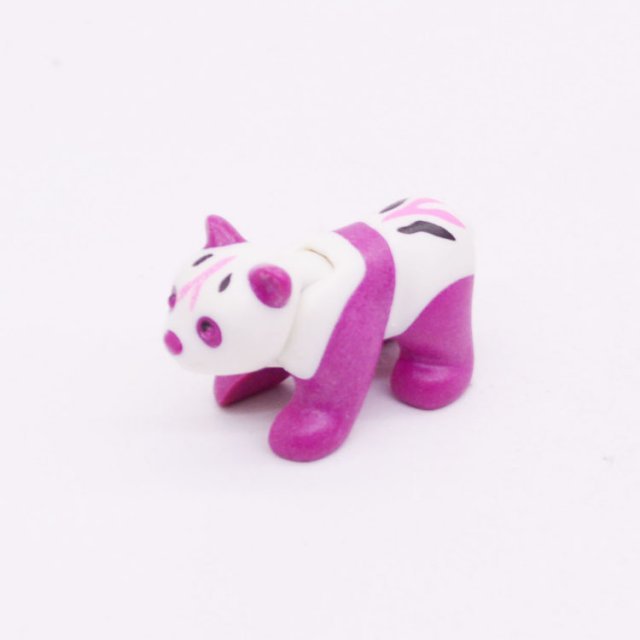 Playmobil 30661564 Panda Baby Paars - Panda Baby Cub Purple ,  groot uit kunststof in de kleur wit paars. Geschikt vanaf 3+.