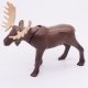 Playmobil 30664560 Eland - Moose ,  groot uit kunststof in de kleur d.bruin. Geschikt vanaf 3+.