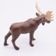 Playmobil 30664560 Eland - Moose ,  groot uit kunststof in de kleur d.bruin. Geschikt vanaf 3+.