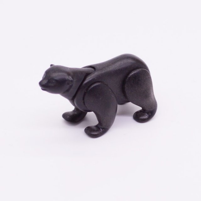 Playmobil 30674340 Grizzly Beer Baby - Grizzly Bear Cub ,  groot uit kunststof in de kleur zwart. Geschikt vanaf 3+.