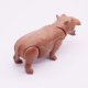 Playmobil p3547a Nijlpaard Volwassen - Old Style - Hippo Adult ,  groot uit kunststof in de kleur bruin. Geschikt vanaf 3+.