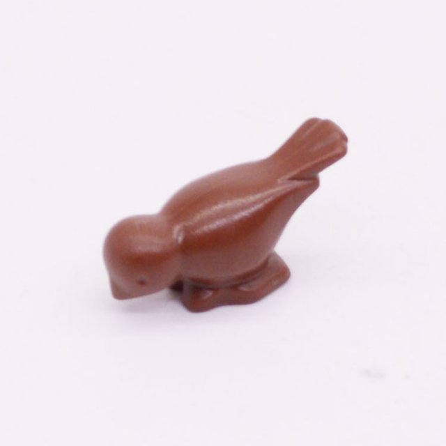 Playmobil 30261850 Vogel Klein - BR - Bird Small ,  groot uit kunststof in de kleur bruin. Geschikt vanaf 3+.
