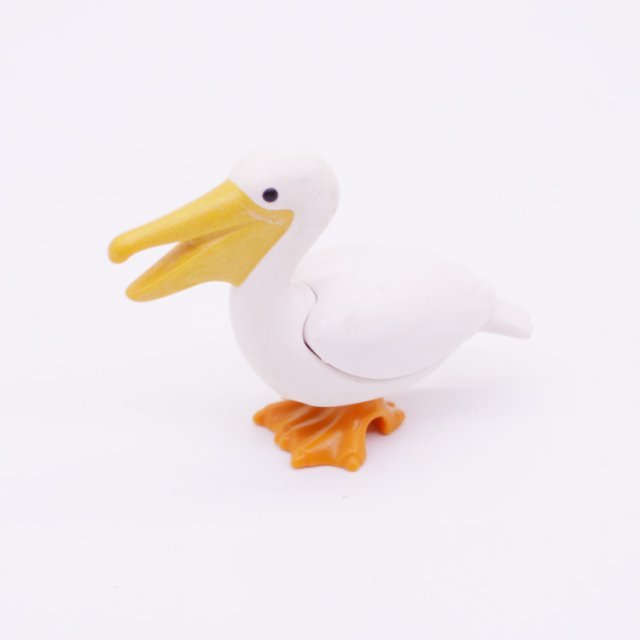 Playmobil 30670860 Pelikaan Wit - Pelican White ,  groot uit kunststof in de kleur wit. Geschikt vanaf 3+.