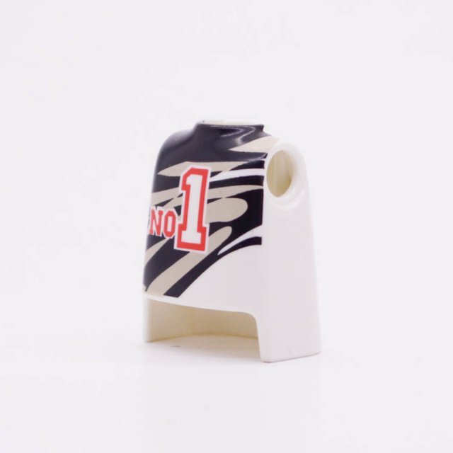 Playmobil 90010504 Torso Man Wit m No 1 - Torso Men White w No 1 ,  groot uit kunststof in de kleur wit. Geschikt vanaf 3+.