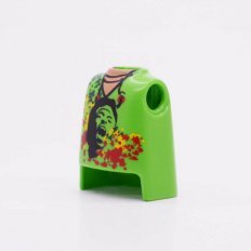 Playmobil 90010508 Torso Man Groen m Print - Torso Men Green w Print
