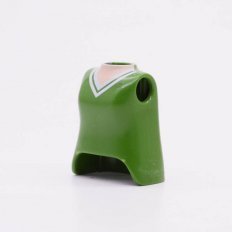 Playmobil 90011500 Torso Vrouw Groen m V Hals - Torso Woman Green w V Neck