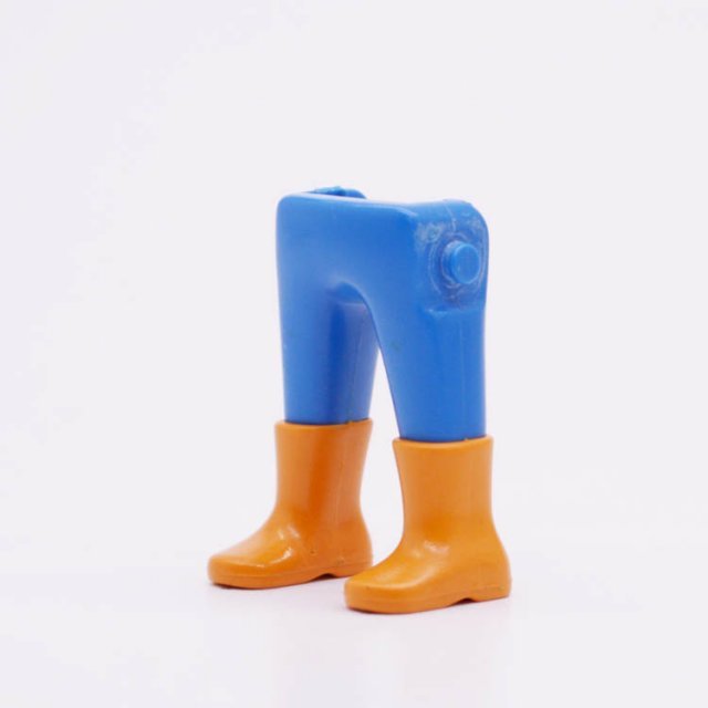 Playmobil 90010015 Benen Blauw Broek Or Laarzen - Legs Blue Pants Or Boots ,  groot uit kunststof in de kleur blauw. Geschikt vanaf 3+.