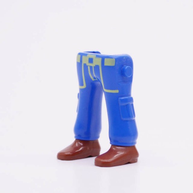 Playmobil 90010017 Benen Blauw Cargobroek Br Schoenen - Legs Blue Cargo Pants Br Shoes ,  groot uit kunststof in de kleur blauw. Geschikt vanaf 3+.