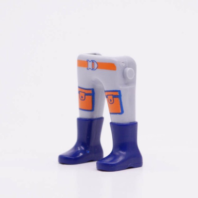 Playmobil 90010026 Benen Gr Broek Bl Laarzen - Legs Gr Pants Bl Boots ,  groot uit kunststof in de kleur grijs. Geschikt vanaf 3+.