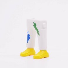 Playmobil 90010035 Benen Witte Broek Ge Schoenen - Legs White Pants Ye Shoes