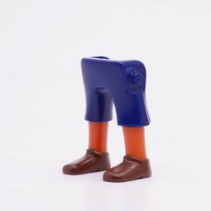 Playmobil 90010036 Benen Blauw Ko Broek Br Schoenen - Legs Blue Shorts Br Shoes