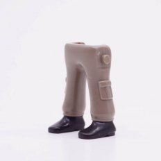 Playmobil p6840d4 Benen Grijs Cargobroek - Legs Grey Cargo Pants