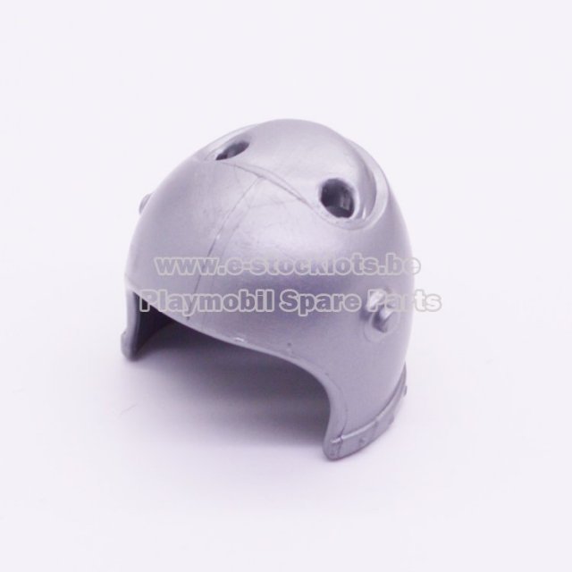 Playmobil 30023280 Helm Ridder - Helmet Knight ,  groot uit kunststof in de kleur grijs. Geschikt vanaf 3+.