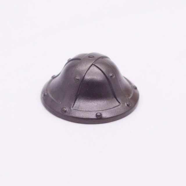 Playmobil 30077750 Helm Soldaat - Helmet Soldier ,  groot uit kunststof in de kleur d.metaal. Geschikt vanaf 3+.